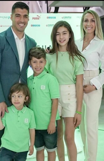Family of Luis Suarez. 